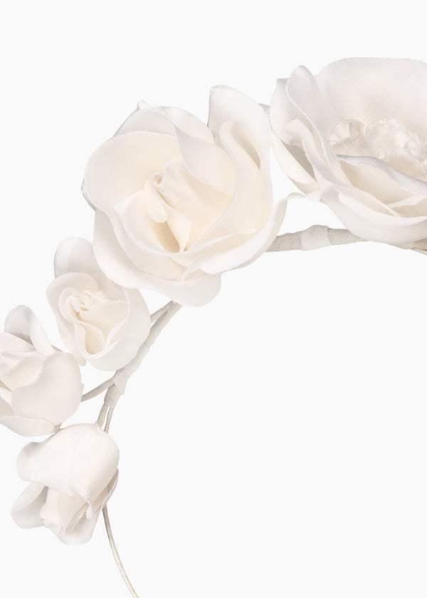 Jennifer Behr Rosalia Vine Headband Cream