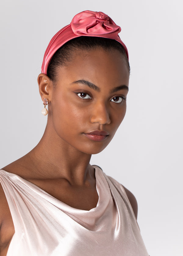 Jennifer Behr Rosalina Headband Tea Rose