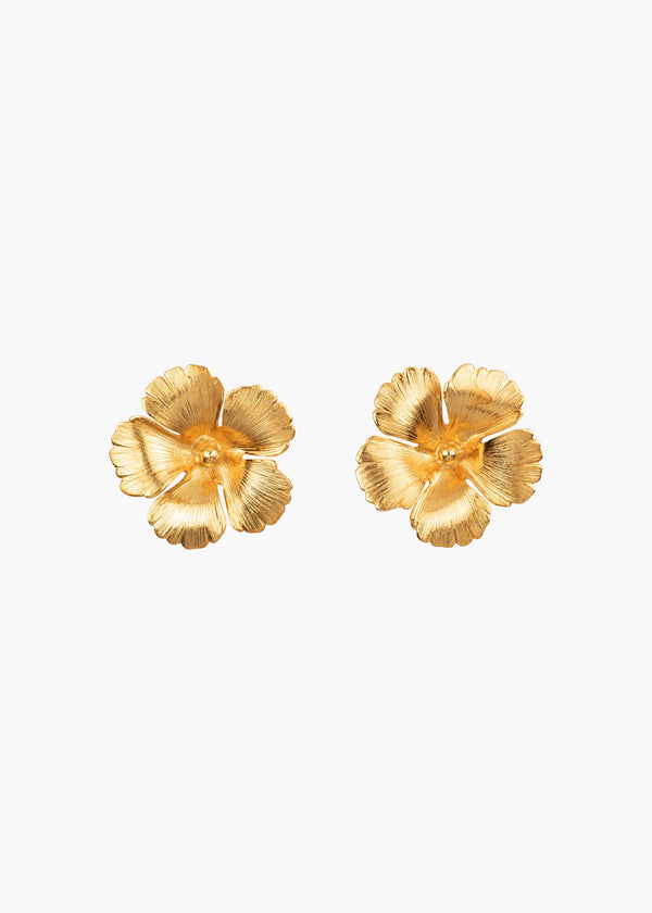 jennifer behr Rowena Earrings Antique Gold