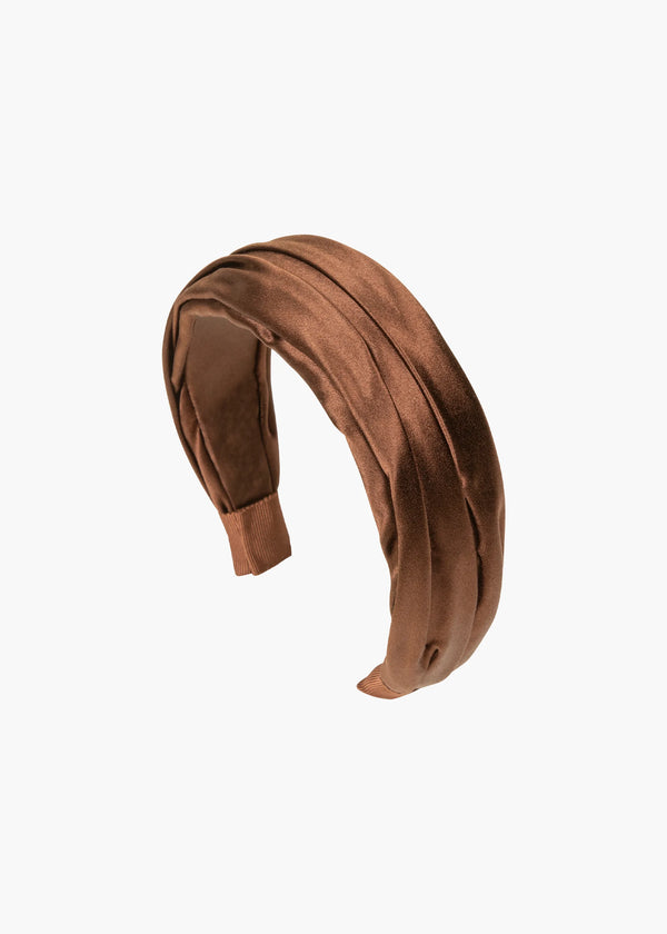 jennifer behr Sabrina Headband Espresso