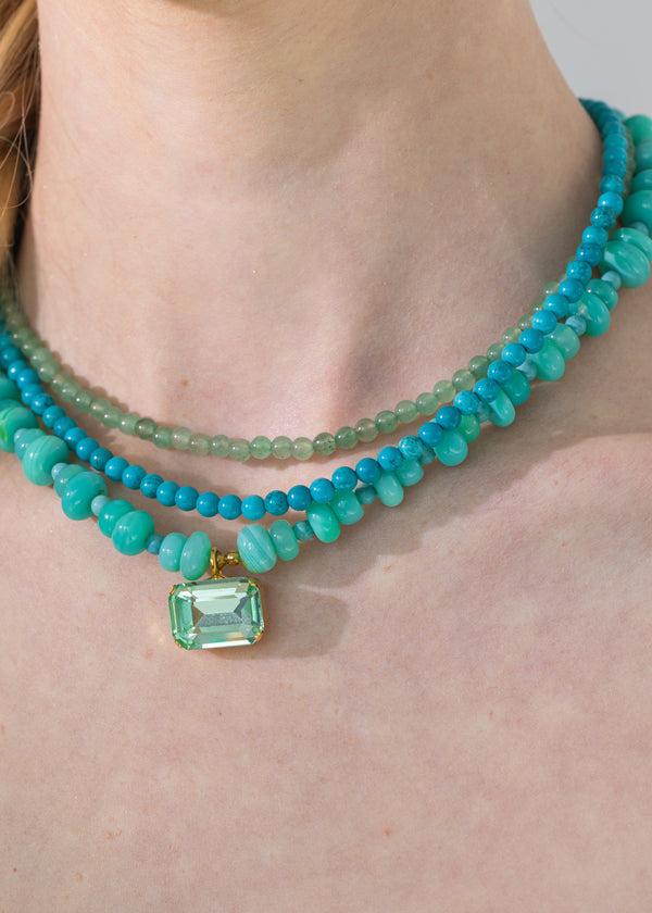 Jennifer Behr Salerno Necklace Chrysoprase