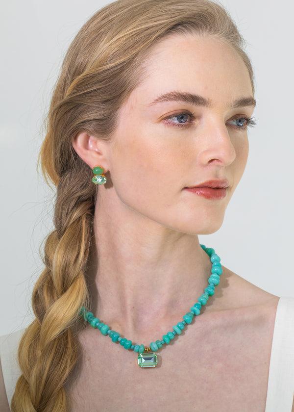 Jennifer Behr Salerno Necklace Chrysoprase