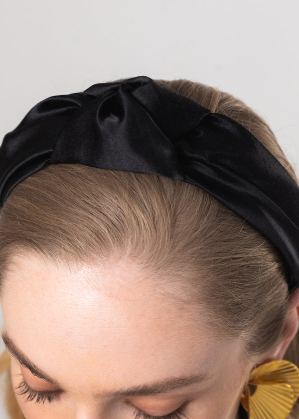 Jennifer Behr Samaya Headband Black