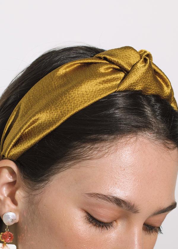 Jennifer Behr Samaya Headband Bronze
