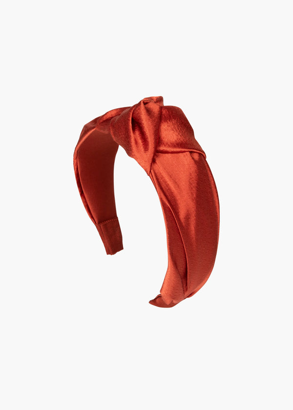 jennifer behr Samaya Headband Cayenne