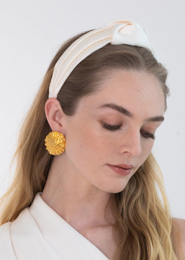 Jennifer Behr Samaya Headband Cream