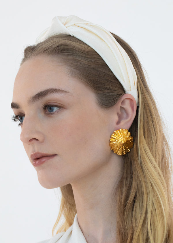 Jennifer Behr Samaya Headband Cream