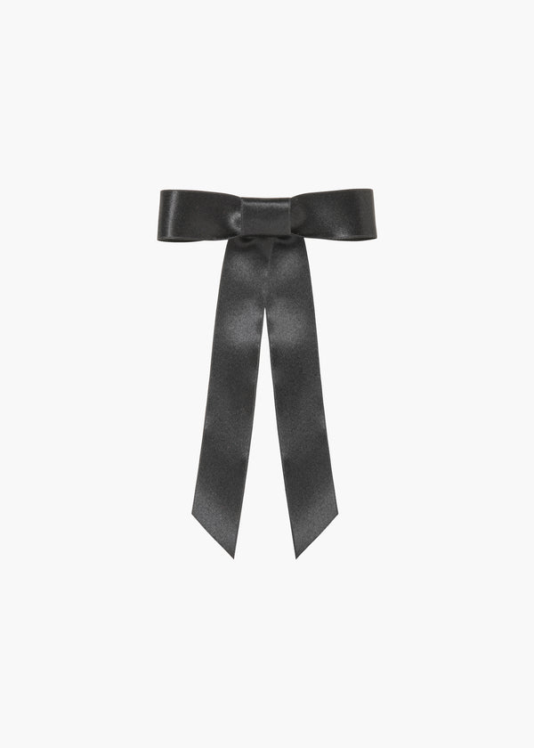 jennifer behr Sasha Bow Barrette Black