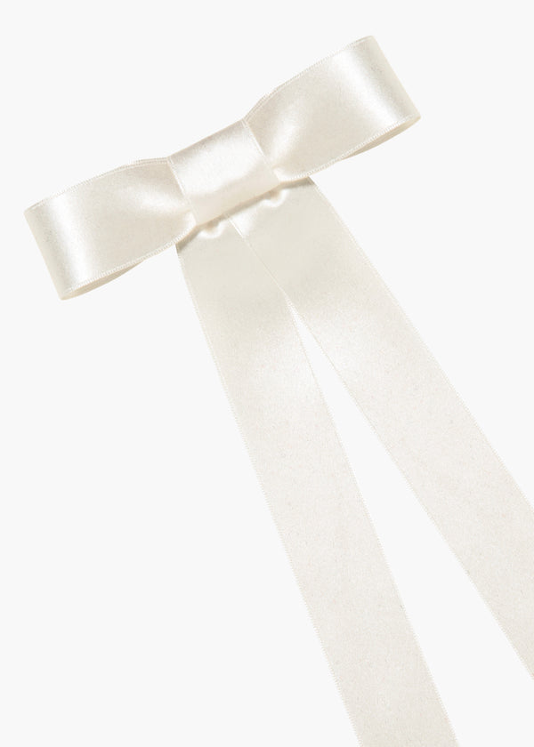 Jennifer Behr Sasha Bow Barrette Ivory