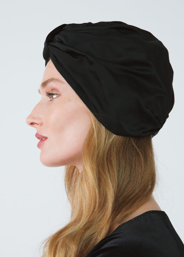 Jennifer Behr Sasha Turban Black
