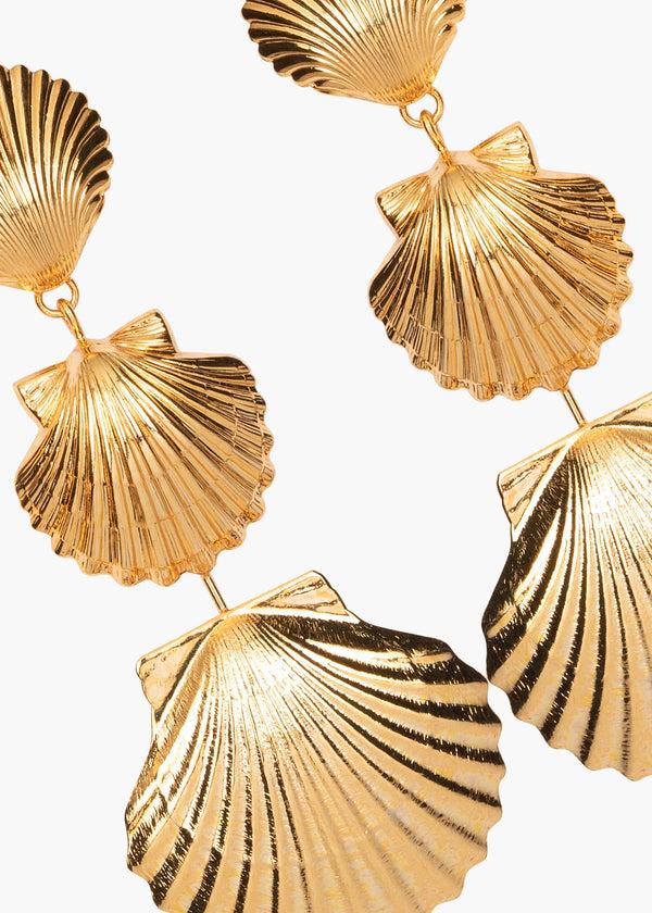 Jennifer Behr Selkie Earrings Gold