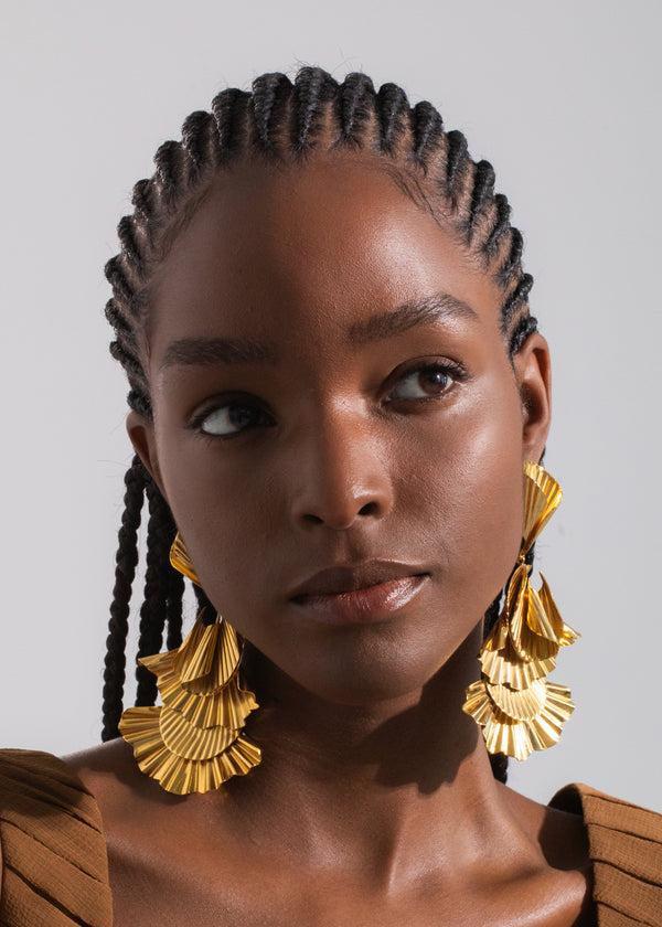 Jennifer Behr Sereia Earrings Gold