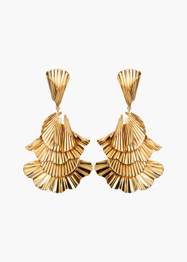 jennifer behr Sereia Earrings Gold