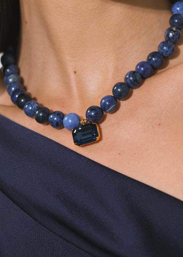 Jennifer Behr Sidonie Necklace Lapis