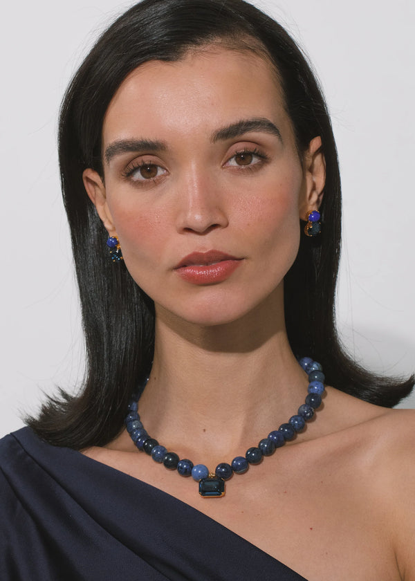 Jennifer Behr Sidonie Necklace Lapis