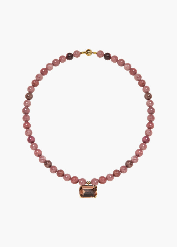 jennifer behr Sidonie Necklace Rhodonite