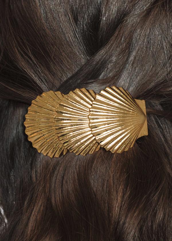 Jennifer Behr Siren Barrette Gold