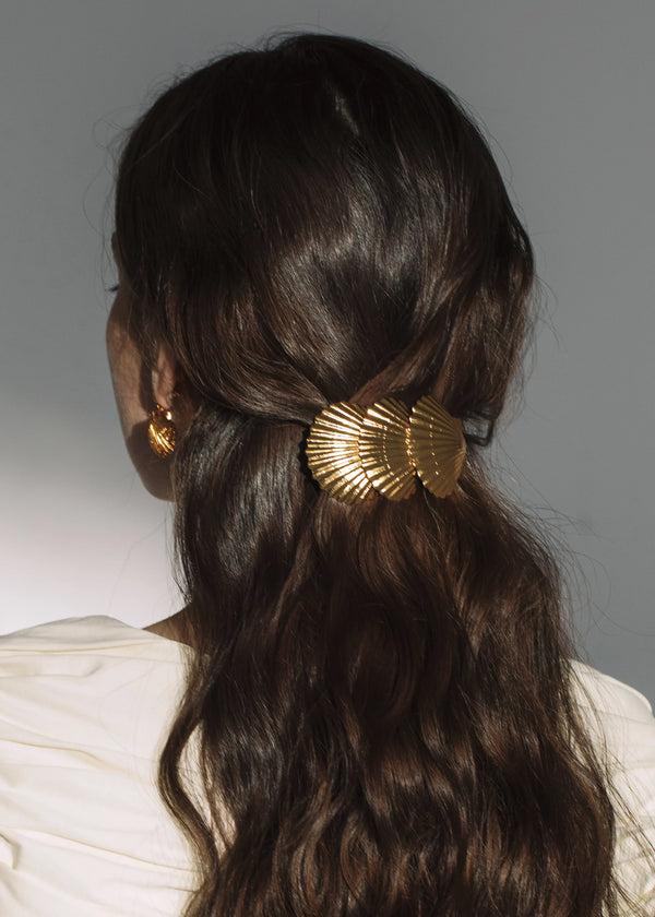 Jennifer Behr Siren Barrette Gold