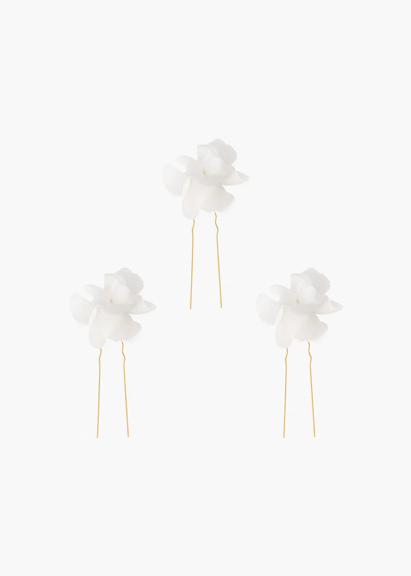 jennifer behr Small Jardinia Hairpins Cream