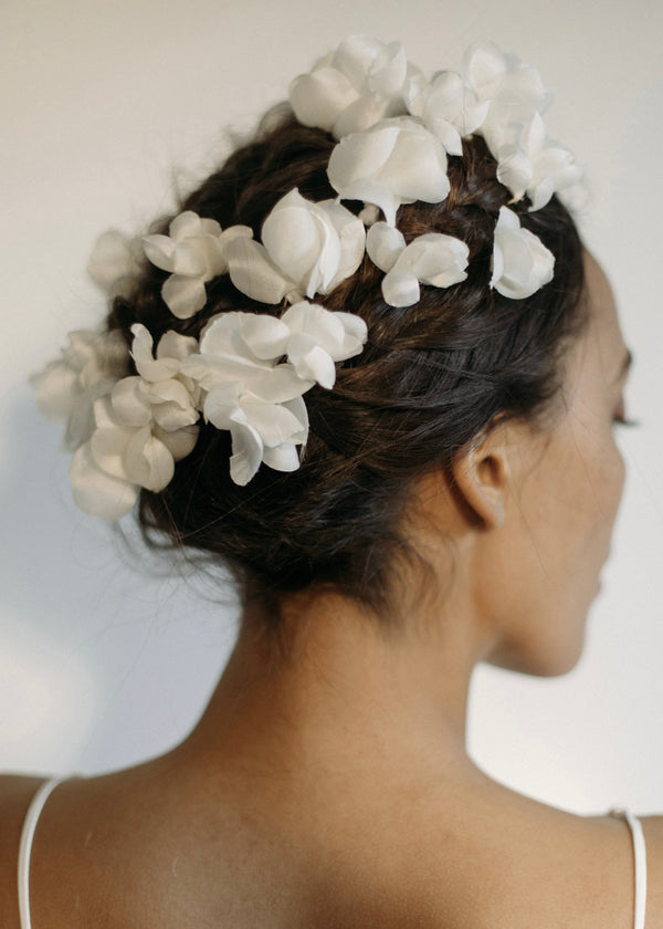Jennifer Behr Small Jardinia Hairpins Cream