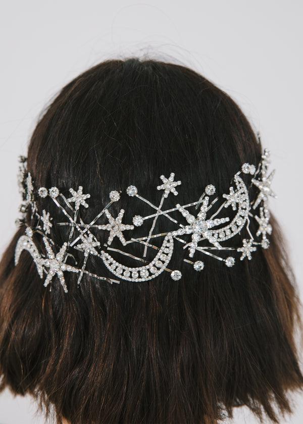 Jennifer Behr Supernova Bobby Pin Set Crystal