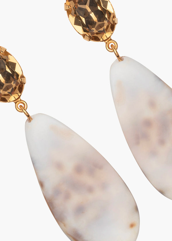 Jennifer Behr Sybil Earrings Dune