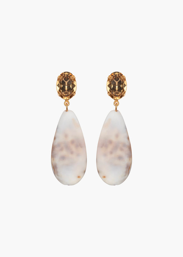 jennifer behr Sybil Earrings Dune