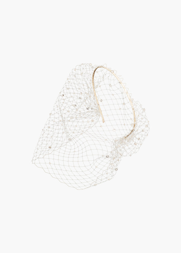 jennifer behr Sylvia Voilette Cream