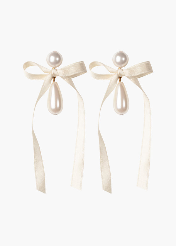 jennifer behr Sylvie Earrings Cream