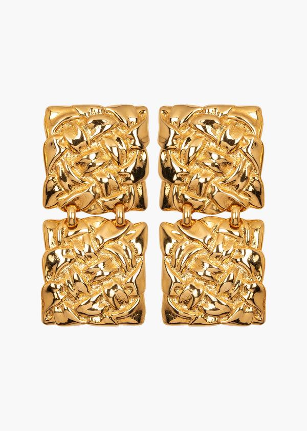 jennifer behr Tamera Earrings Gold