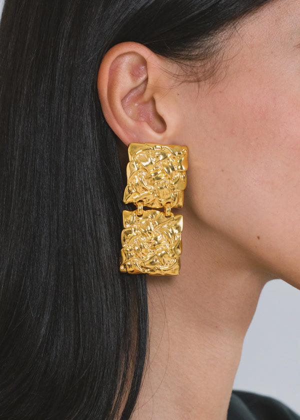 Jennifer Behr Tamera Earrings Gold