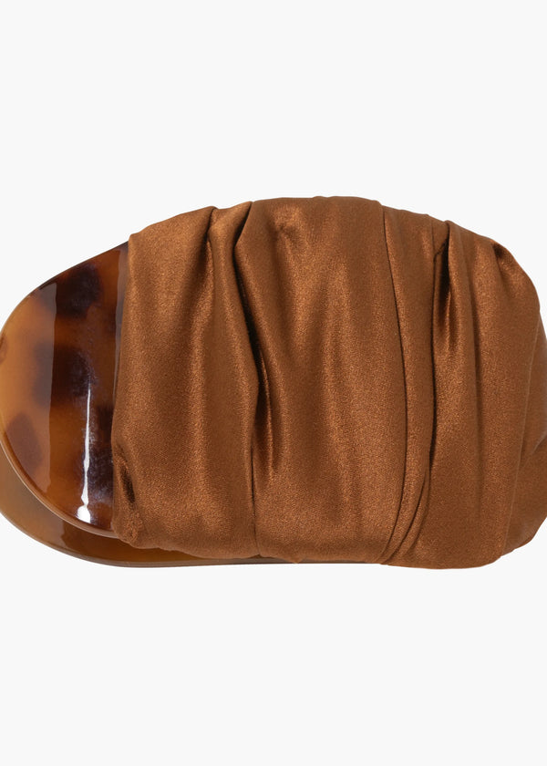 Jennifer Behr Tasha Jaw Clip Mocha