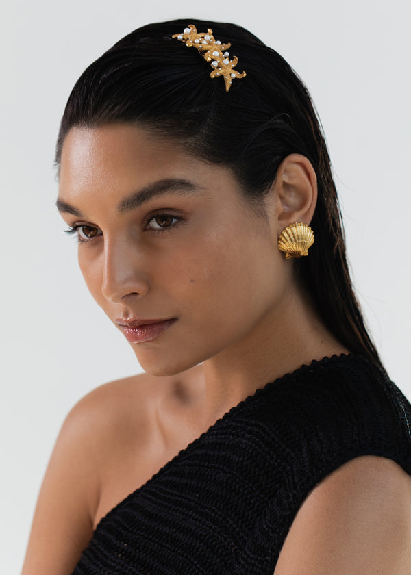 Jennifer Behr Thalassa Barrette Gold