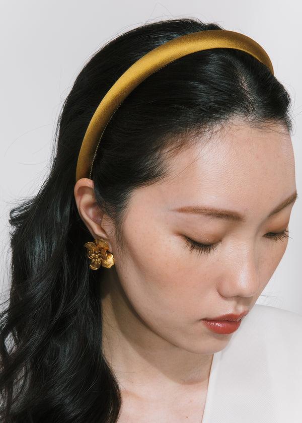 Jennifer Behr Tiana Headband Bronze