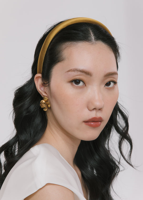 Jennifer Behr Tiana Headband Bronze