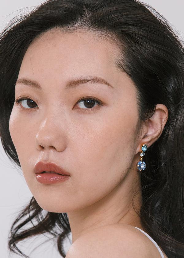 Jennifer Behr Trystan Earrings Sky