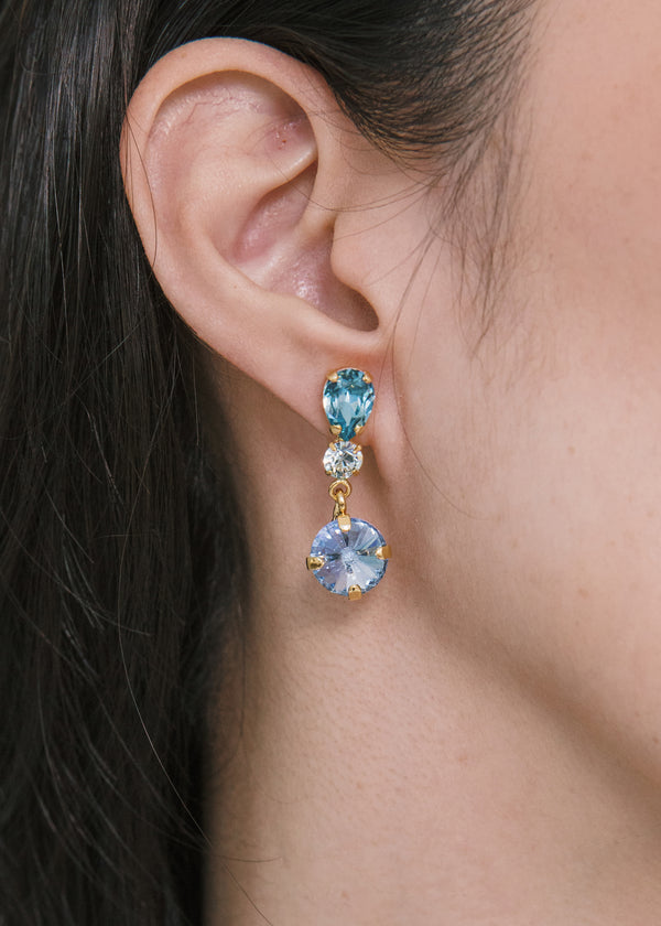 Jennifer Behr Trystan Earrings Sky