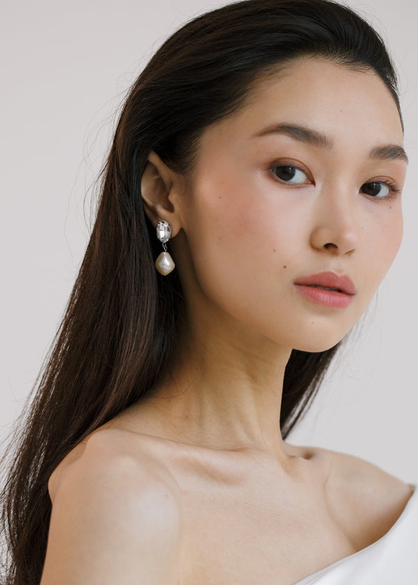 Jennifer Behr Tunis Earrings Crystal