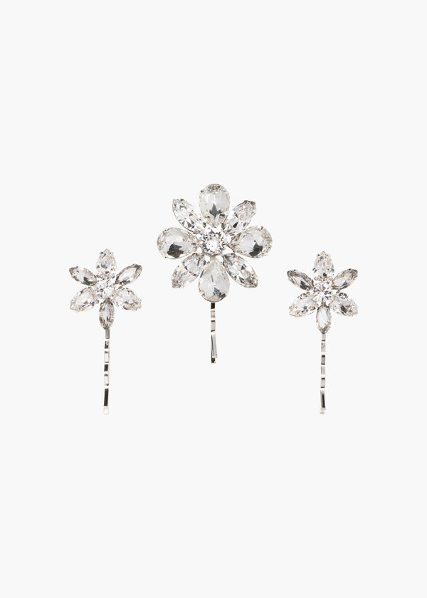 jennifer behr Vada Bobby Pin Set Crystal
