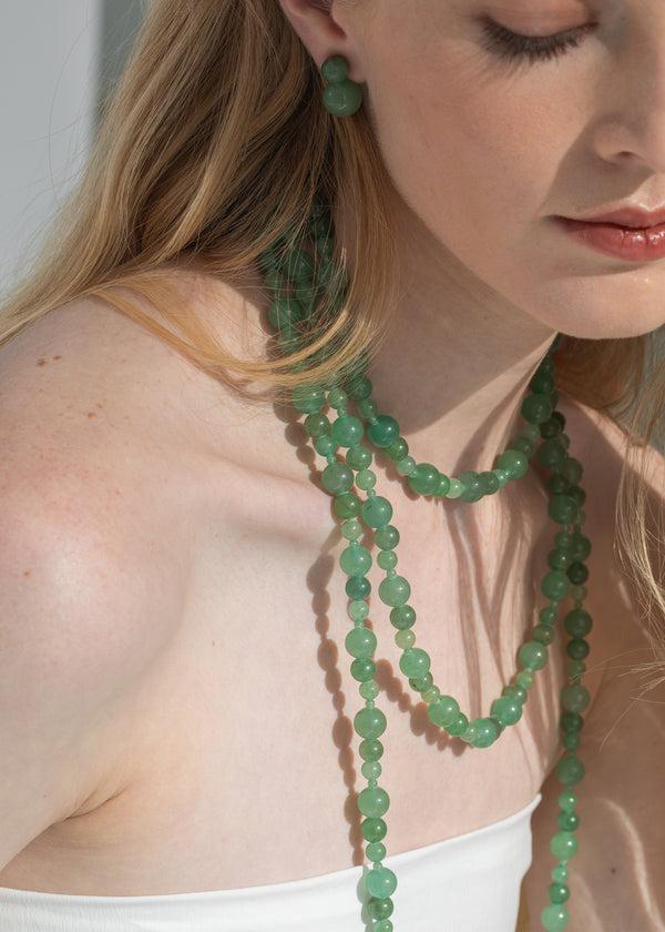 Jennifer Behr Veda Necklace Aventurine