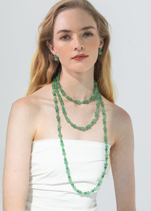 Jennifer Behr Veda Necklace Aventurine