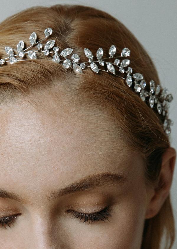 Jennifer Behr Vera Circlet Crystal