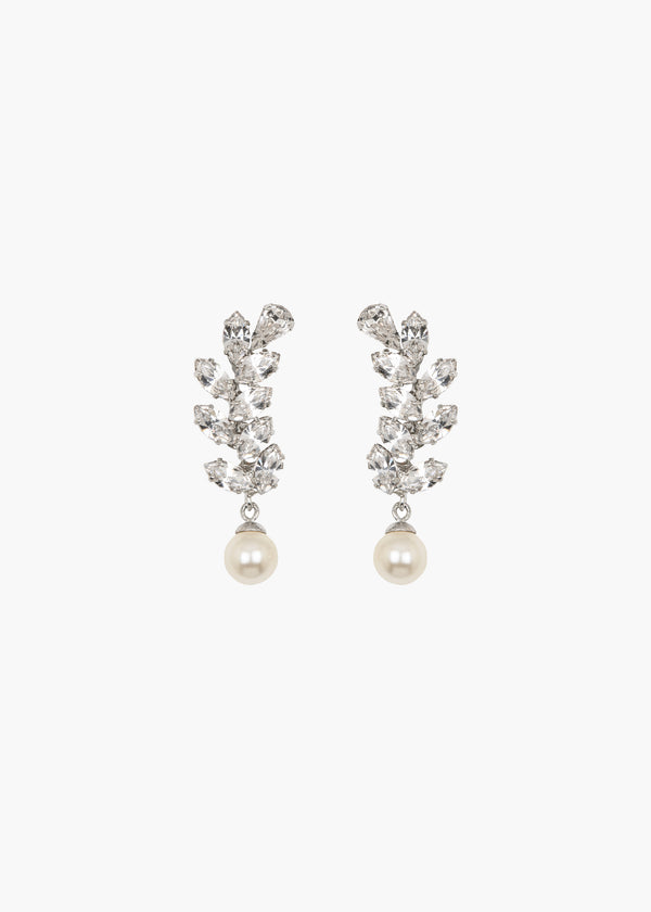 jennifer behr Verla Earrings Crystal