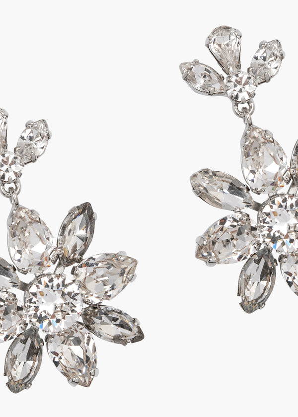 Jennifer Behr Vienna Earrings Crystal