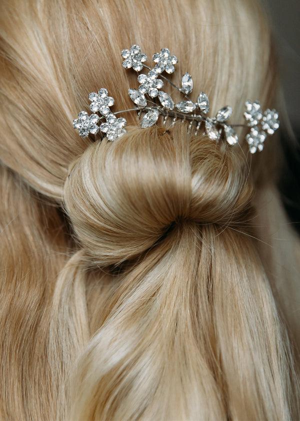 Jennifer Behr Violet Comb Crystal