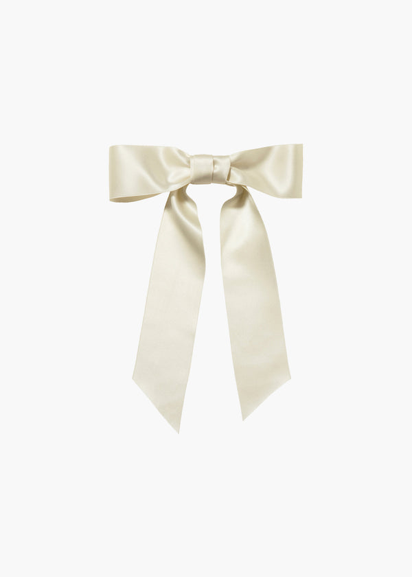 jennifer behr Virginia Bow Barrette Cream