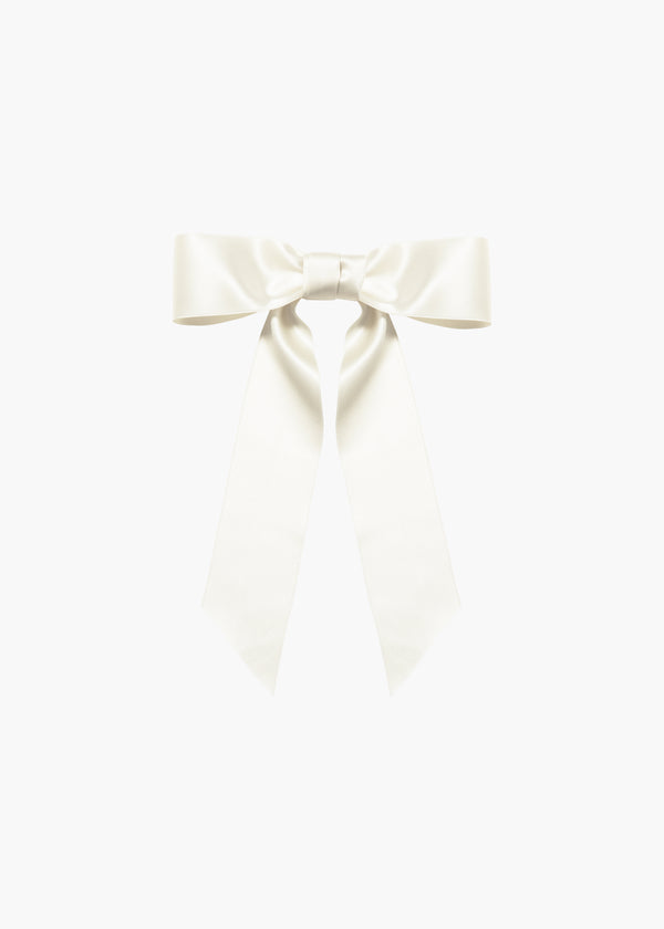 jennifer behr Virginia Bow Barrette Snow
