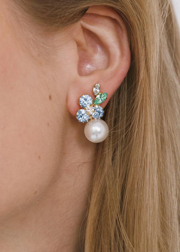 Jennifer Behr Vivi Earrings Bluebell