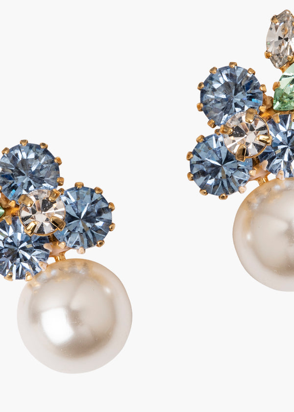 Jennifer Behr Vivi Earrings Bluebell