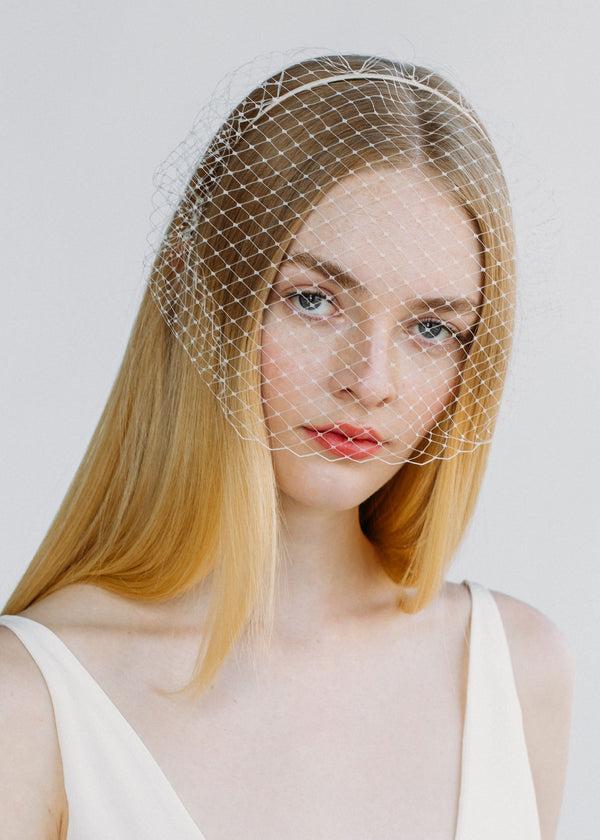 Jennifer Behr Voilette Headband Cream